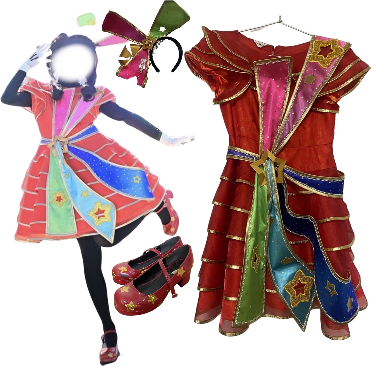 ミニー 仮装 ロマンスちゃん ロマンスディレクター コスプレ衣装+靴